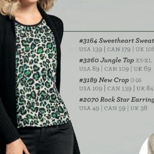 CAbi Style #3260 Jungle Top